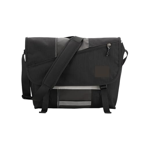 Men Shoulder Bag Fashion Travel Sling Messenger Bag Men's Canvas Briefcase 15 Inch Laptop Male Crossbody Pack - Main Image