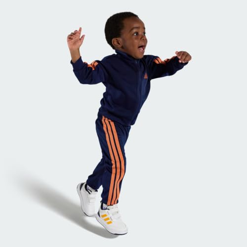 adidas Unisex Baby Tensaur Sport 3.0 Infants Shoes, FTWR White/Collegiate Gold/Collegiate Navy, 22 EU – Ansicht 2