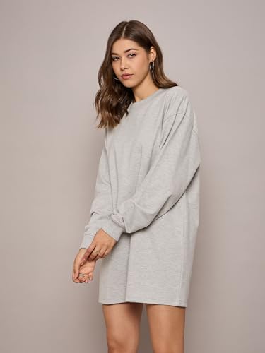 Image of Sassafras Women Oversized Sweat Dress