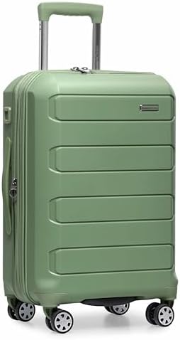 Traveler's Choice Pagosa Hardshell Expandable Luggage with Spinne...