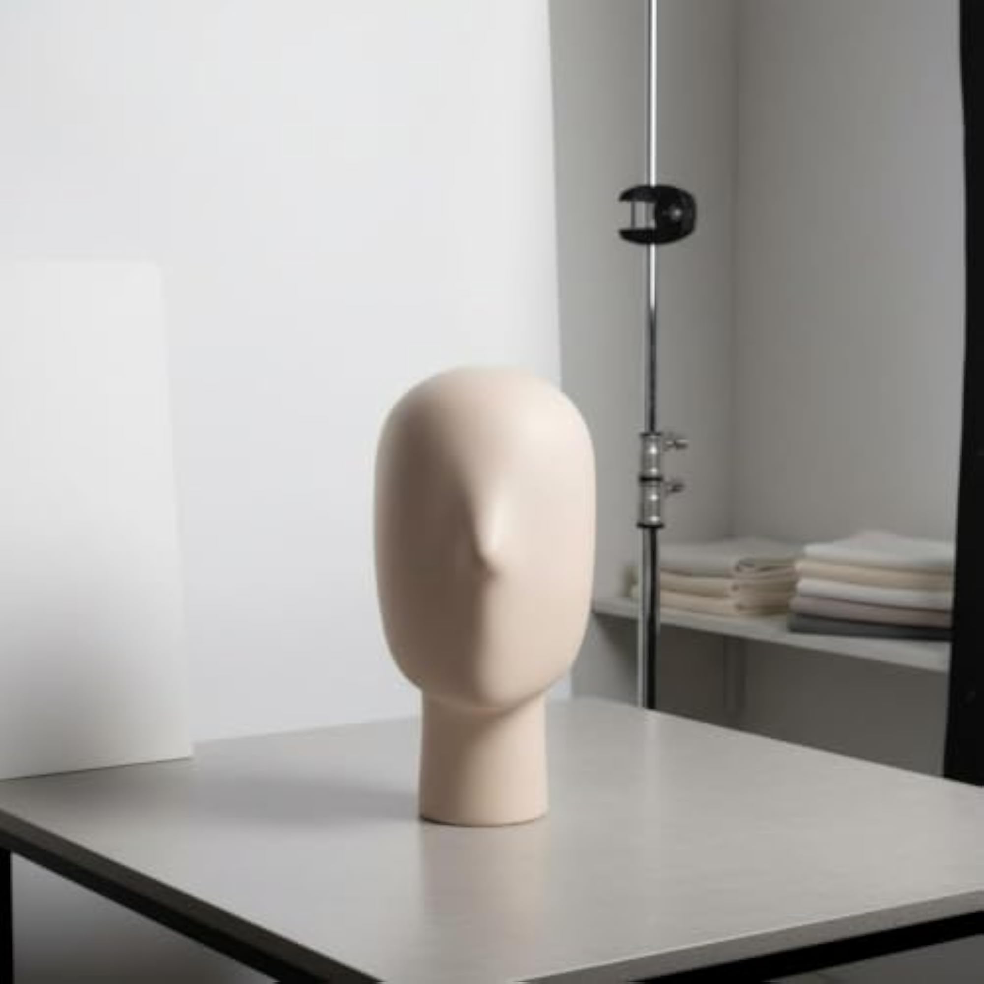 Lightweight Desktop Mannequin Head Stand