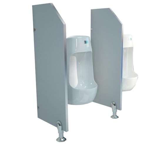 Separador de orinal de madera para baño, ideal para escuelas, restaurantes y centros comerciales