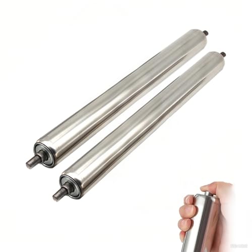 Rulli trasportatori di ricambio, diametro 5,1 cm, resistenti, per trasportatori (confezione da 5, efficienti, ideali per uso industriale)