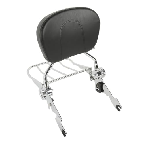 Porte-bagages sissy bar moto dossier amovible Street Glide 2009-2023 chrome