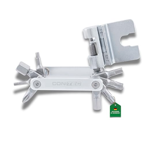 Contec Multitool Tfr-Striker 16 Funktionen Silber, 03709455