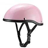 CHICTI Adult Motorcycle Half Helmet German Style Shell for Men Women Summer Sunscreen Electric DOT/E