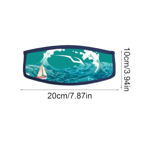 Funda para correa de buceo con cubierta protectora para apnea 7