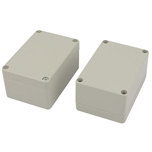 Caja impermeable rectangular 100x68x50mm 2 unidades miniatura 1