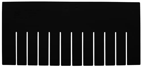 Image of FSE 373-DS93080CO Short Divider, Conductive, for use with DG93080CO, Black (Pack of 6), Made in USA