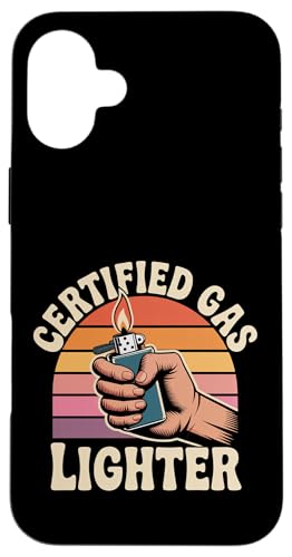 Certified Gas Lighter 皮肉な関係 |- スマホケース iPhone 16 Plus 用