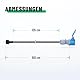greate 16A Schuko Stecker auf CEE Kupplung - CEE Adapter 230V mit 150 cm Kabellänge & IP44 Schutz - CEE Adapter Schuko, Wohnwagen Stecker, Campingstecker Adapter, Camping Kabel Adapter