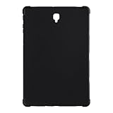 Shantime Hülle Kompatibel mit Samsung Galaxy Tab S4 10.5 SM-T830 Wi-Fi 2018, Ultra Dünne Weiche Flexible TPU Hülle Stoßfester Bumper Anti-Vergilbung Rückseitige Abdeckung(Schwarz)