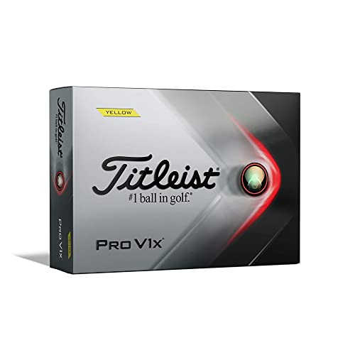 Titleist Pro V1x Golf Balls, Yellow (One Dozen)