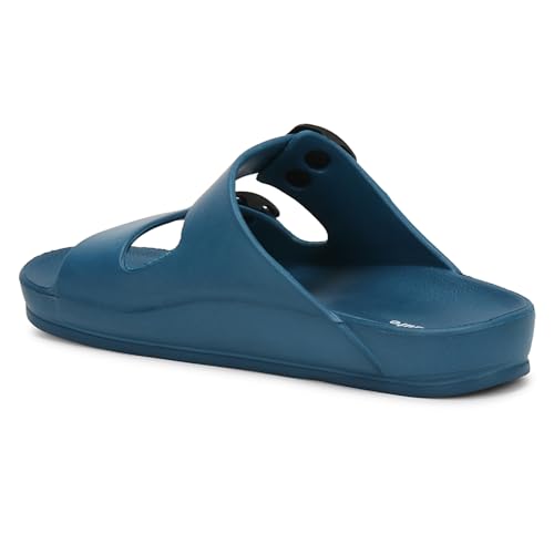 Image of Aqualite NEO-1258 Men Slides Sandal with Slip-on wear, Comfort and Flat Base Sandal for dailywear uses