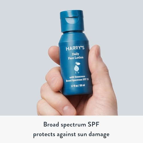 Harry's Face Lotion - SPF Face Moisturizer, Gentle Formula, 50ml, Pack of 2, 25 ml (Pack of 2) - Image 4
