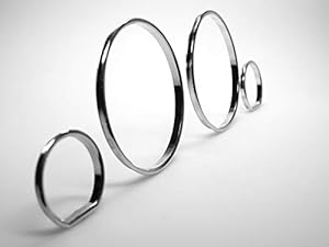 LETRONIX Chrom Tachoringe für BMW E32 E34