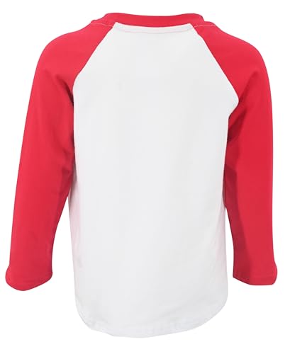 Image of Unique Baby Boys Long Sleeve Raglan Graphic T-Shirt for Toddlers and Kids