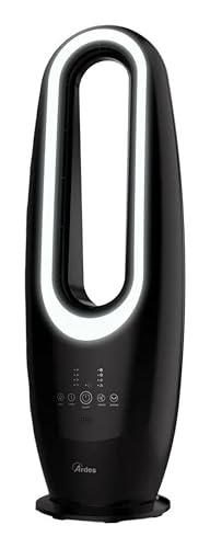 Ardes AR5BL3 - Ventilatore a torre senza pale, 4 velocità, oscillante