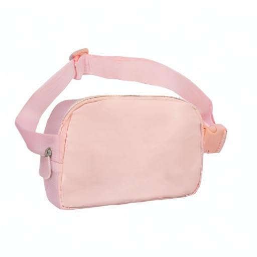 Image of VOROLO Fanny Pack For Women And Men Crossbody Bag Belt Bag Pink