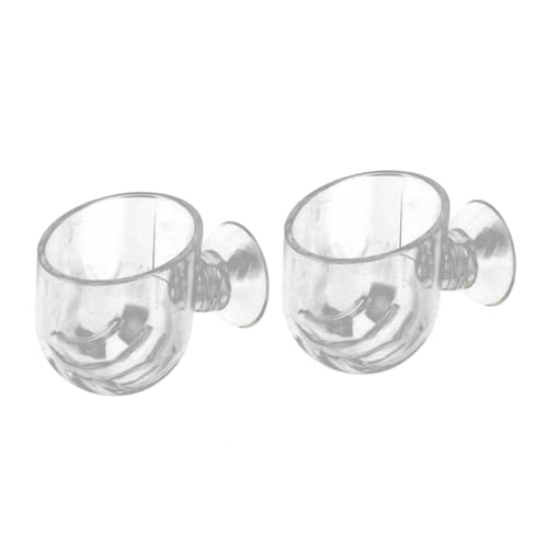 Toddmomy Aquarium Tools 2 Pack Fish Feeder Food Holder for Freshwater Saltwater Tanks Feeder