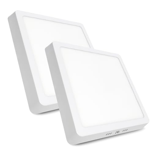 LED ATOMANT Pack 2x Plafon LED Superficie