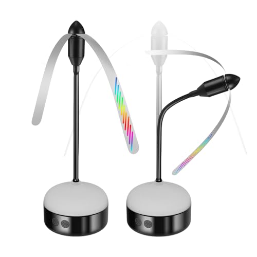 AMFUN Ventilador Repelente de Moscas e Insectos Eléctrico - 3 Piezas Sin Olores, Plegable y Colgante