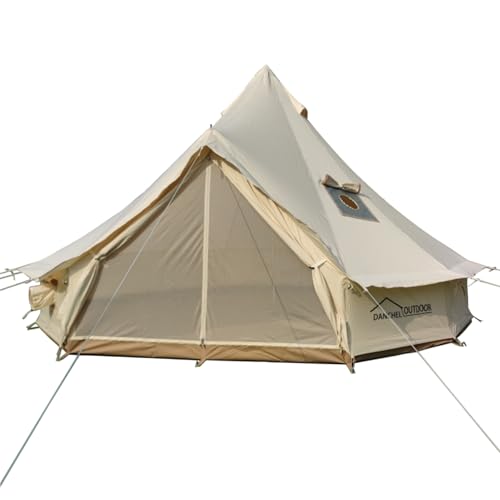 DANCHEL OUTDOOR B5PROII 4 Season Canvas Tent w/ 2 Stove