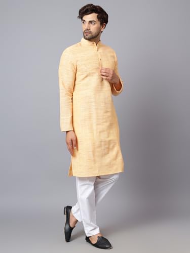 Image of LATEST CHIKAN Men's Cotton Regular Kurta