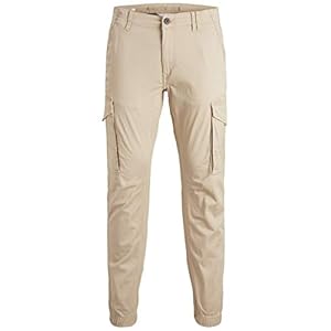 Jack & Jones Junior jongens Broek Jjipaul Jjflake Akm 542 White Noos Jr