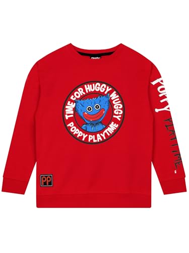 Poppy Playtime Sudadera Niño, Sudaderas Niños De Huggy Wuggy, Ropa Niños De Algodón para Gamers 7-8 Años