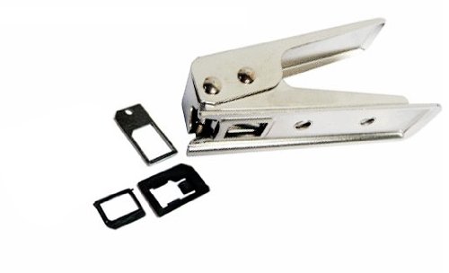 Cutter per nano sim card, con adattatori micro sim...