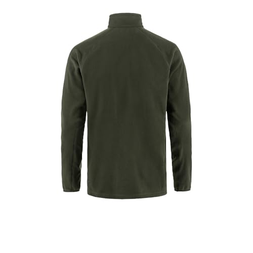 Fjällräven Herren Övik Lite Fleece Jacke, Deep Forest, L