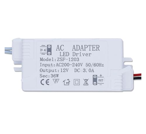 Pilote LED 36W anti-scintillement pour transformateur AC220 12V 3A