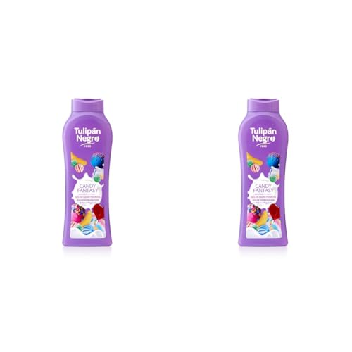 TULIPÁN NEGRO, GEL DE BAÑO CANDY FANTASY 650ML (Paquete de 2)