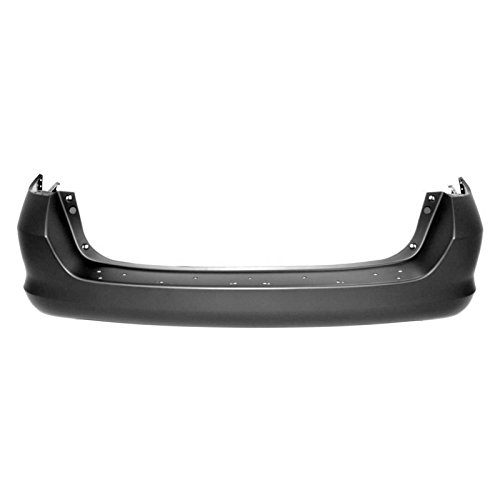 MBI AUTO - Primered, Rear Bumper Cover Replacement for 2005-2010 Honda Odyssey Minivan 05-10, HO1100220