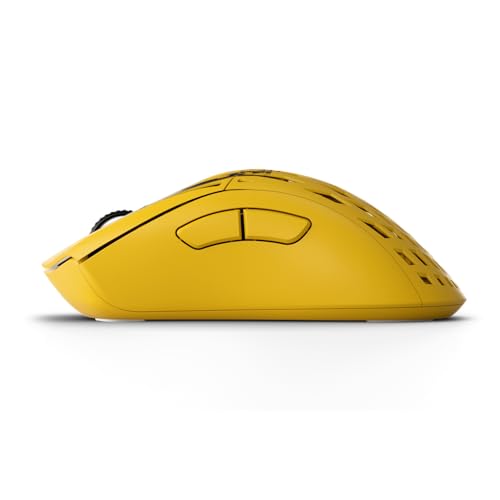 Image of PWNAGE Stormbreaker Max CF Wireless Gaming Mouse, 45g Ultralight Esports Mouse, 8000Hz Polling Rate, 36K DPI PAW3950 Optical Sensor, 100% PTFE Skates, Ergonomic Design for FPS Gaming (Solar Blitz)