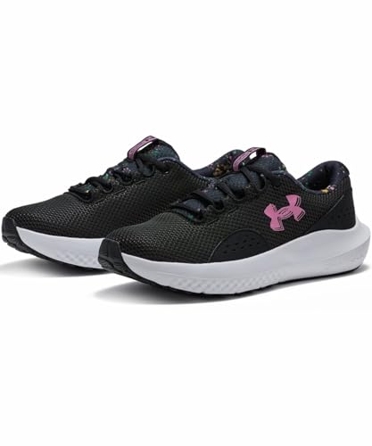 Under Armour 3027942-1-7.5 UA W Charged Surge 4 Print Black 7.5