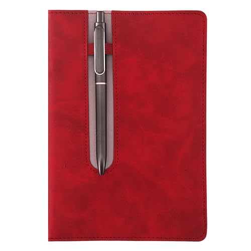 Carnet en cuir avec stylo pour ne plus perdre vos idées et écrire confortablement à plat