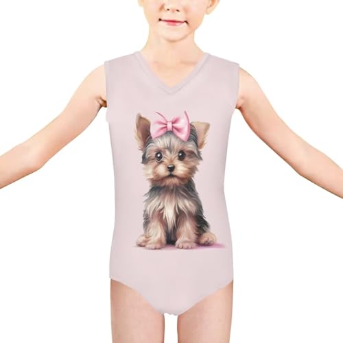 Image of Xhuibop One Piece Swimsuits for Girls Beachwear Bathing Suits 3-14