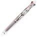Pilot 4 Colors Ballpoint Pen, Acroball 4 Fine, Transparent Body, Black, Red, Blue & Green (BKAB-45F-NCC)