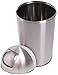 NOVA Pattumiera Push da 50L in Acciaio Inox Sportello Lucido, (Ø/A): 35/75 cm - Cestino, Secchio, Secchi per la Spazzatura
