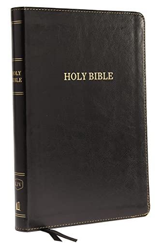 Image of KJV Holy Bible: Large Print Thinline, Black Leathersoft, Red Letter, Comfort Print: King James Version