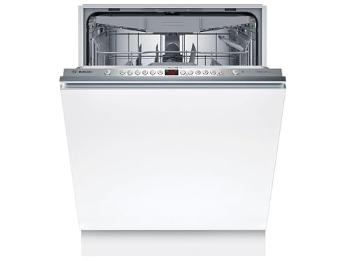 Bosch Serie 4 SMV46KX04E lave-vaisselle Entièrement intégré 13 places A++ - Lave-vaisselles (Entièrement intégré, Taille maximum (60 cm), Blanc, Argent, Boutons, LED)