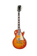 Top: maple, 2-piece, glued Back: mahogany, solid Neck: solid mahogany Neck pickup: Custombucker Alnico 3 (Unpotted) Bridge Pickup: Custombucker Alnico 3 (Unpotted) Colour: tangerine burst Includes case (brown/pink) and certificate of authenticity