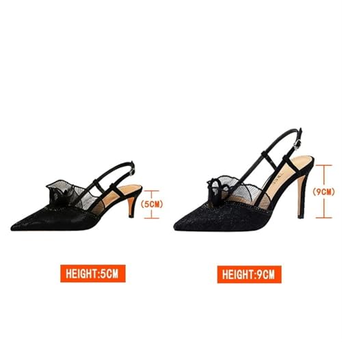 High Heels Hashion Sexy Banquet Slim Women's Shoes Stiletto High Heels Rhinestone Lace Hollow Sandals2