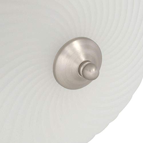 Air King DRLC702 Round Bath Fan with Light, Nickel by Air King - Image 2