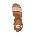 Sorel Women's Fashion Flat Sandal, Pearlescent, Canyon Gold, 12