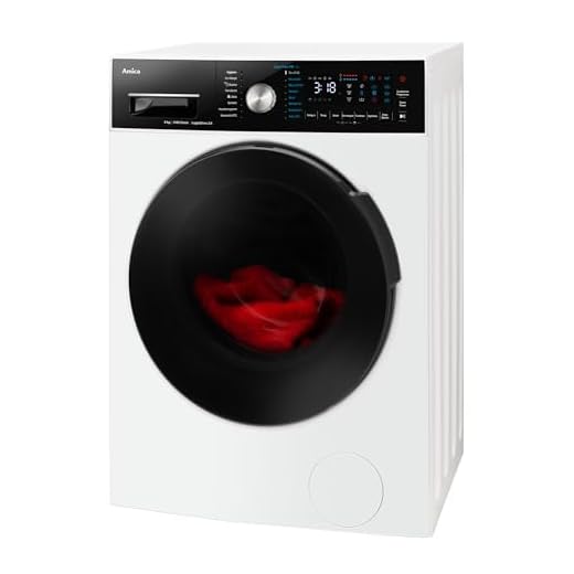 Amica Waschmaschine 8 kg Fassungsvermögen 1400 U/Min 20 Programme SteamTouch BLDC‑Motor Aquastopp – waschmaschine