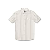 Volcom Men's Boiler Woven Short Sleeve Button Down Shirt