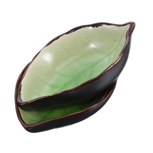 JECOMPRIS 2 Piezas Soporte para Cucharas Forma Cerámica Portacucharas para Cocina Moderna Organizador De Cocina para Cucharillas Pequeñas